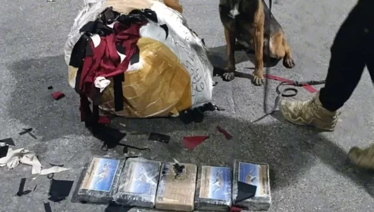 Mersin’de bir işyerinde 5 kilo 872 gram kokain ele geçirildi