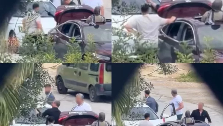 Mersin’de düğün konvoyunda havaya ateş açan şüpheli yakalandı