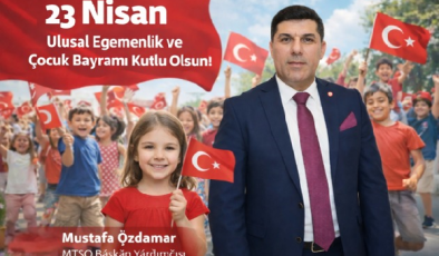 Mustafa Özdamar  23nisan bayram mesajı;