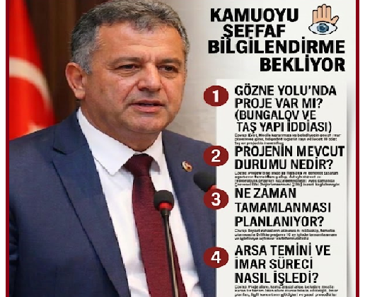 YENİŞEHİR’DE ‘OTEL’ SESLERİ: MECLİS ÜYESİ UĞUR İNCE’YE ZOR SORULAR!