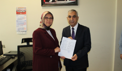veysel sarı mazbatasını aldı