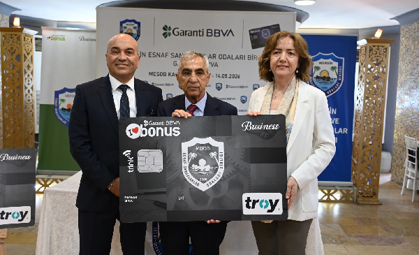 Garanti BBVA ile Mersin Esnaf ve Sanatkârlar Odaları Birliği’nden Mersinliİş Yerlerine Özel Güçlü İş Birliği