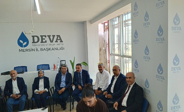 DEVA PARTİSİ MERSİN TEŞKİLATINDA BAYRAMLAŞMA COŞKUSU!
