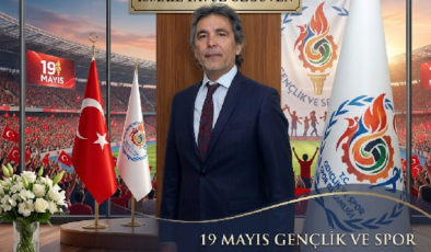 İSMAİL YAVUZ ÖZGÜVEN  YAVUZ TARIM İŞLETME SAHİBİ MTSO ÜYESİ  ATATÜRÜK Ü ANMA GENÇLİK VE SPOR BAYRAMI MESAJI
