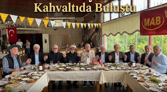 MAB Üyeleri Kahvaltıda Buluştu