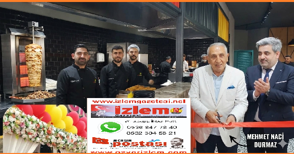 MEŞHUR GECE DÖNERCİSİ SOLİ’DE AÇILDI: AÇILIŞ KURDELESİNİ MEHMET NACİ DURMAZ KESTİ!