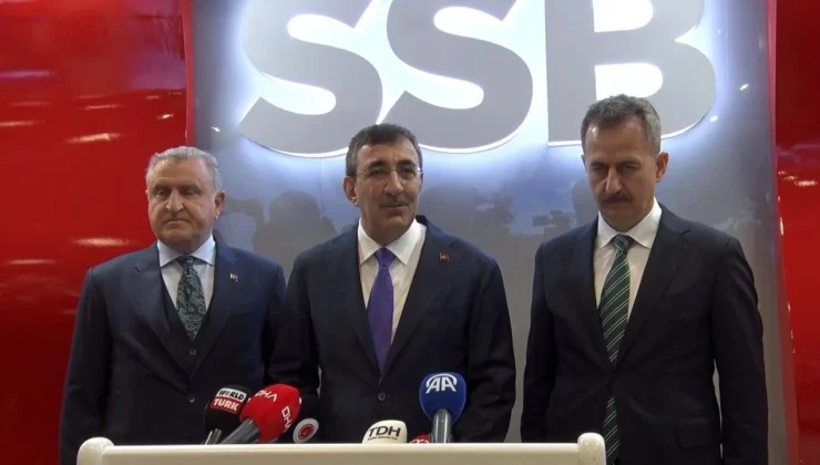 Cumhurbaşkanı Yardımcısı Cevdet Yılmaz ‘Türkiye savunma sanayiinde bir devrim yaşadı’