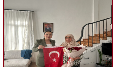Mezitli’de Vefa Ziyareti: İYİ Parti’den Şehit Eşi Demet Can’a Anlamlı Ziyaret