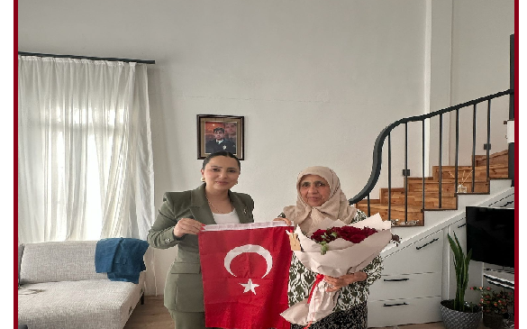 Mezitli’de Vefa Ziyareti: İYİ Parti’den Şehit Eşi Demet Can’a Anlamlı Ziyaret