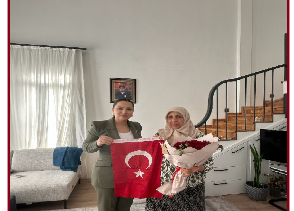 Mezitli’de Vefa Ziyareti: İYİ Parti’den Şehit Eşi Demet Can’a Anlamlı Ziyaret
