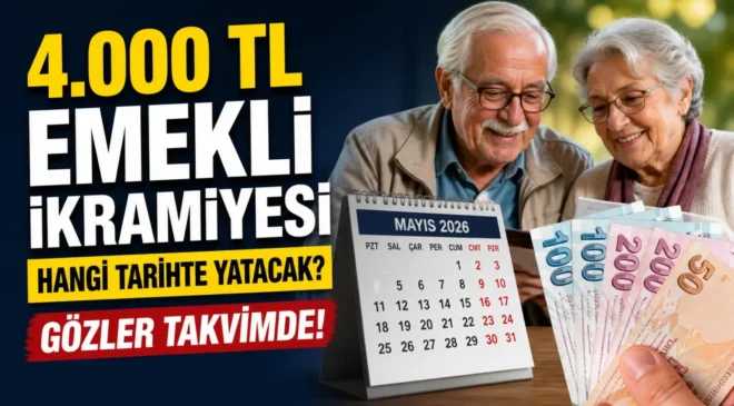 Emekli ikramiyesi 2026 ne zaman yatacak? 4 bin TL ödeme takvimi netleşti mi, kimler alacak?