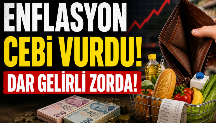 4 ayda 4 bin TL eridi! Enflasyon dar gelirliyi vurdu