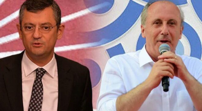 Muharrem İnce’den CHP lideri Özgür Özel’e ziyaret