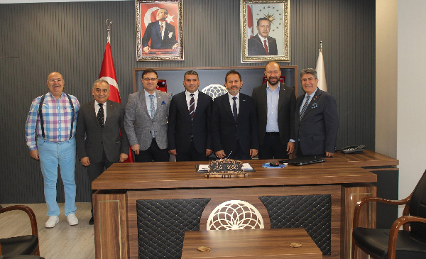 Mersin Ekonomi Platformu’ndan SGK İl Müdürü Ali Koç’a Anlamlı Ziyaret