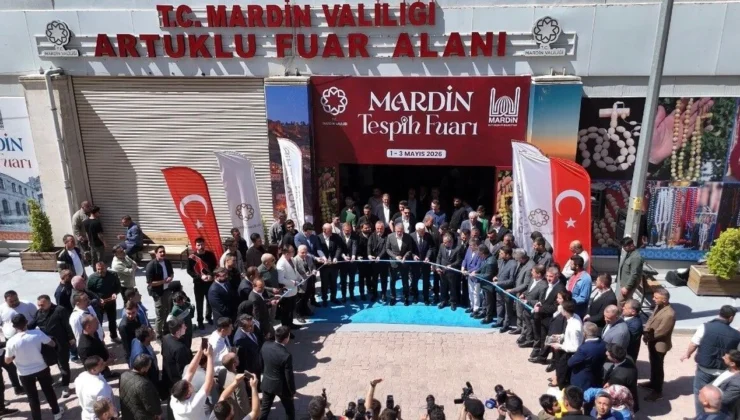 Mardin’de ‘Tespih Fuarı’ açıldı