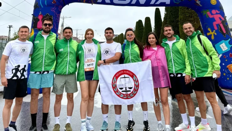 Mersin Barosu maratonda sahne aldı! 7 bin sporcunun arasında dikkat çeken başarı