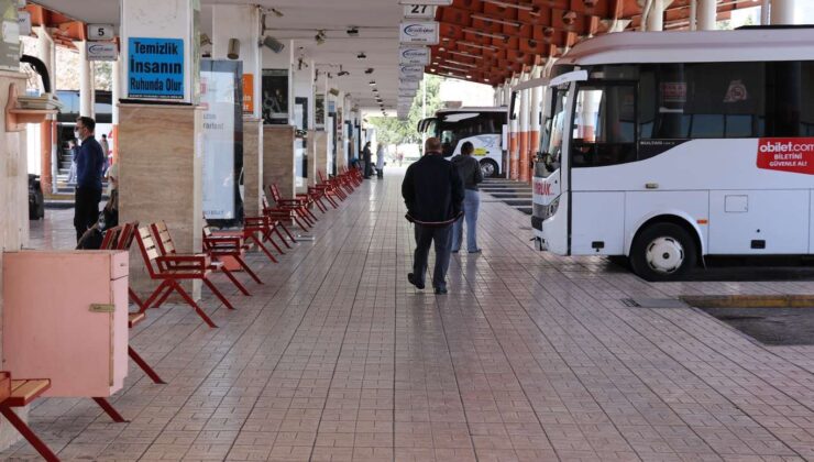 Otogarlarda sessiz bayram!