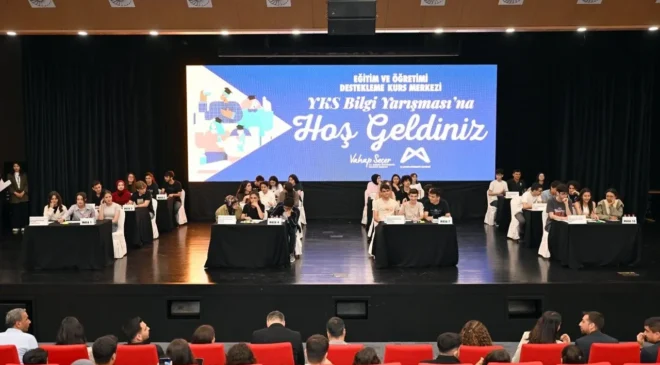 Mersin’de YKS öncesi öğrencilere motivasyon yarışması