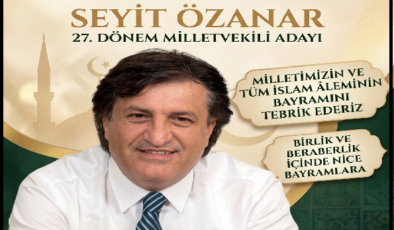 SEYİT ÖZANANAR  27- DÖNEM CHP MERSİN MİLLET VEKİLİ ADAYI