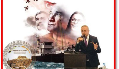 ŞEHMUS CEYLAN MARİDER DERNEK BAŞKANI  ATATÜRK Ü ANMA GENÇLİK VE SPOR BAYRAMI KUTLAMA MESAJI