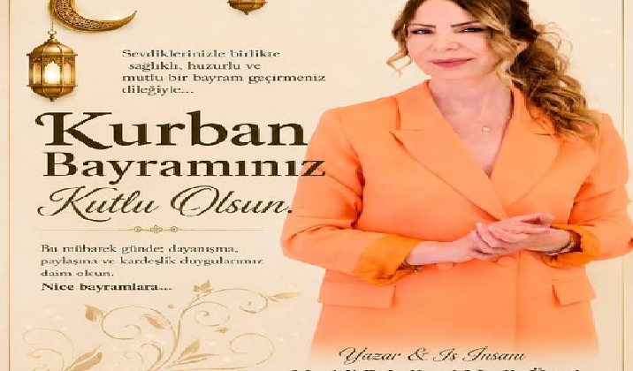 sibel gelbul  mezitli belediyesi  meclis üyesi kurban bayramı mesajı