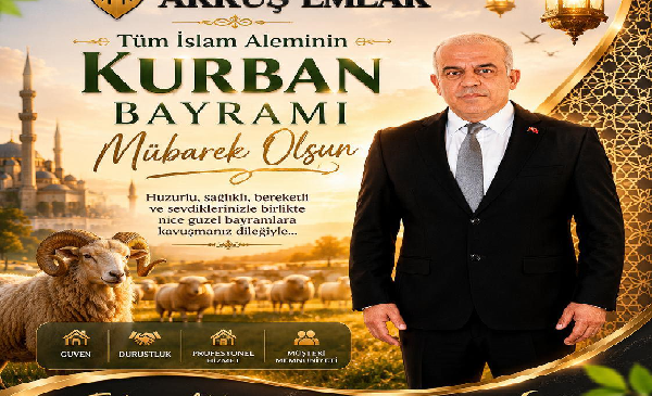 AKKUŞ EMLAK’TAN ANLAMLI BAYRAM MESAJI: “ALLAH İNSAN OLDUĞUMUZU UNUTTURMASIN”