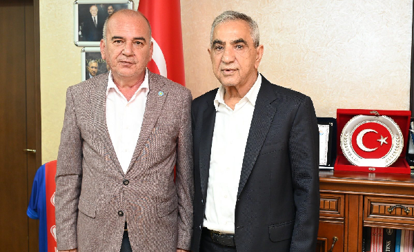 İYİ PARTİ’DEN MERSİN ESOB BAŞKANI VEYSEL SARI’YA TEBRİK ZİYARETİ