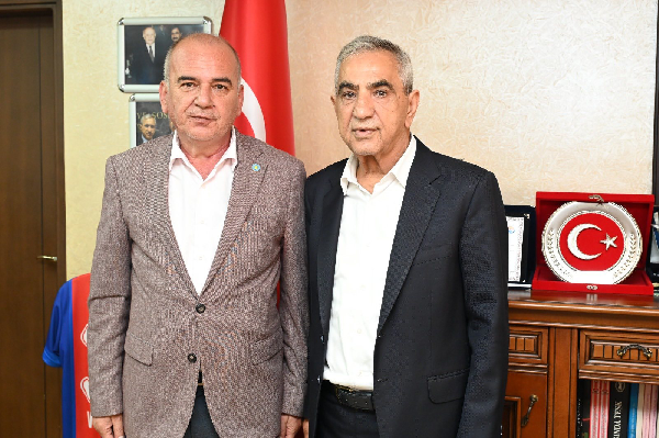 İYİ PARTİ’DEN MERSİN ESOB BAŞKANI VEYSEL SARI’YA TEBRİK ZİYARETİ