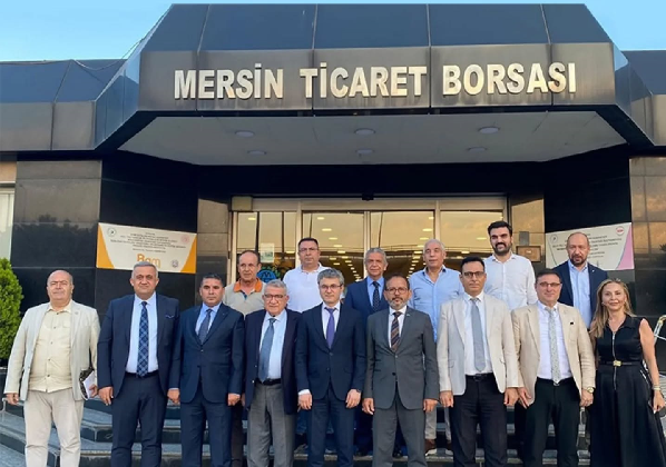 MERSİN TİCARET BORSASI, MEP TOPLANTISINA EV SAHİPLİĞİ YAPTI: ABDULLAH ÖZDEMİR’DEN EKONOMİK İŞ BİRLİĞİ VURGUSU
