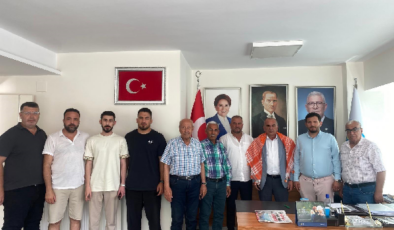 Tarsus Bahşış Yörükleri Derneği’nden İYİ Parti Mersin İl Başkanlığı’na Anlamlı Ziyaret