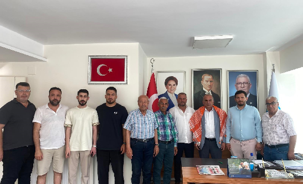 Tarsus Bahşış Yörükleri Derneği’nden İYİ Parti Mersin İl Başkanlığı’na Anlamlı Ziyaret