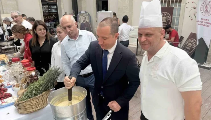 Tarsus’ta Türk Mutfağının Köklü Mirası “Bir Sofrada” Buluştu: Geleneksel Lezzetler Tarsus Müzesi’nde Tanıtıldı