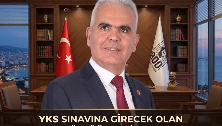 ADD Mersin Şube Başkanı Adem Çetin’den YKS Adaylarına Başarı Mesajı