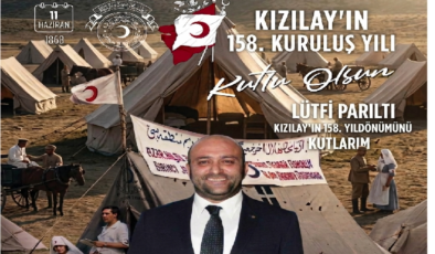 MERSİN KIZILAY BAŞKANI LÜTFÜ PARILTI’DAN ANLAMLI MESAJ: “TÜRK KIZILAYI 158 YAŞINDA!”
