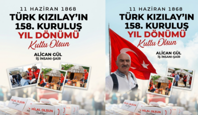 Mersinli İş İnsanı ve Şair Ali Gül’den Türk Kızılayı’nın 158. Yılına Özel Anlamlı Mesaj