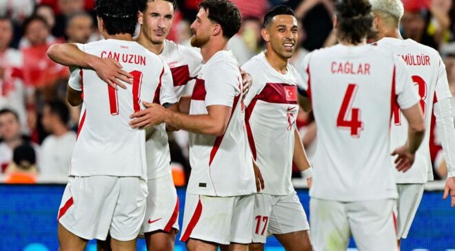 Bizim çocuklar şov yaptı: Kuzey Makedonya karşısında galibiyet
