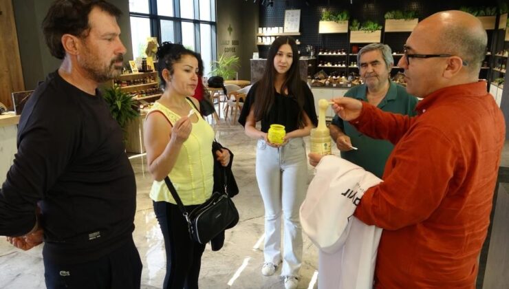Gören çikolata sanıyor! Mersin’deki beyaz balın sırrı ortaya çıktı