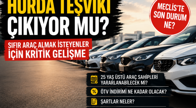 Hurda teşviki Meclis’ten geçti mi? 25 yaş üstü araç sahiplerini neler bekliyor?