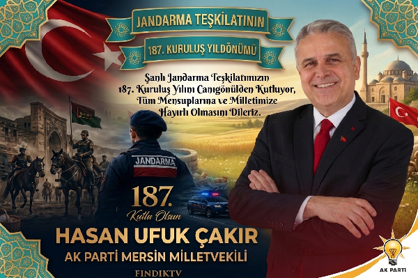 Jandarma Teşkilatımızın 187. Kuruluş Yıl Dönümü Kutlu Olsun