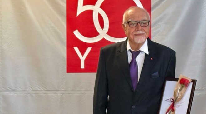 Gaziantepli Gazeteci Yusuf Ağar’a “Meslekte 50 yıl onur ödülü”