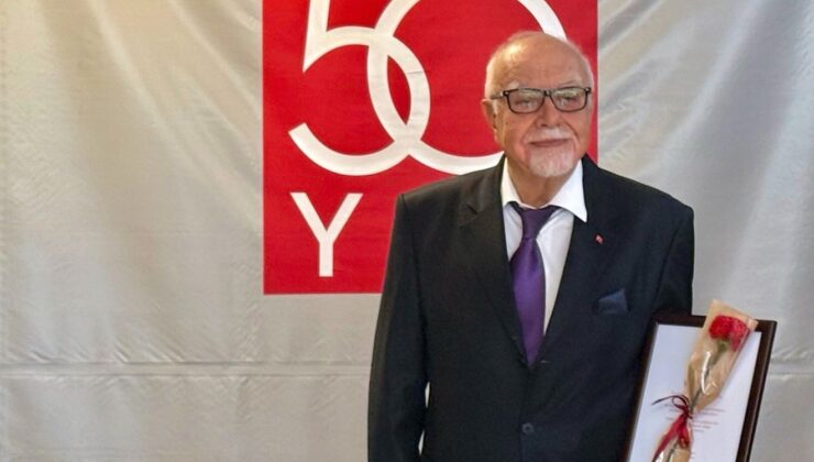 Gaziantepli Gazeteci Yusuf Ağar’a “Meslekte 50 yıl onur ödülü”