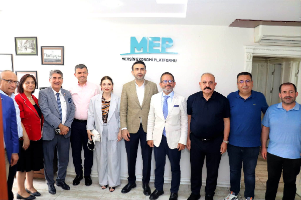MERSİN EKONOMİ PLATFORMU’NDA “ORTAK AKIL” ZİYARETİ