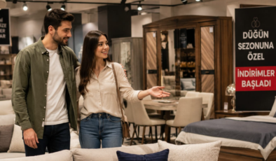 Düğün sezonu başladı, mobilyacılar rahat nefes aldı!
